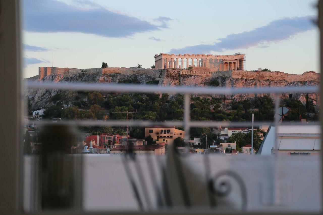 Flat In Monastiraki With Stunning View Of Acropolis Apartamento Atenas Exterior foto