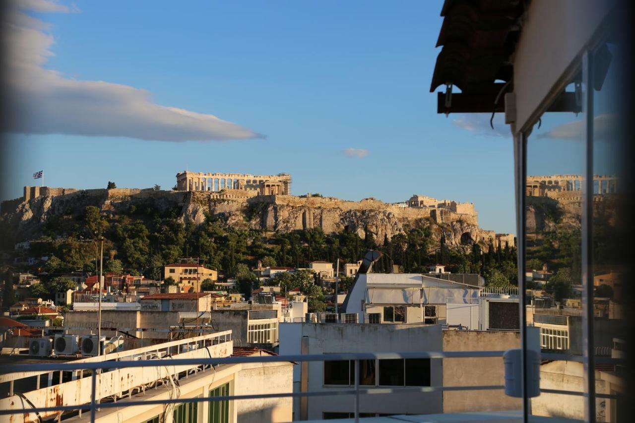 Flat In Monastiraki With Stunning View Of Acropolis Apartamento Atenas Exterior foto